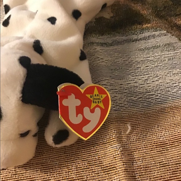 TY Beanie Baby Dotty the Dog hang tag good shape great stocking stuffer - Picture 4 of 6
